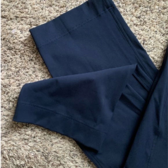 NWT Lululemon Straight-Leg Mid-Rise Luxtreme Pant Navy Blue - Picture 4 of 11